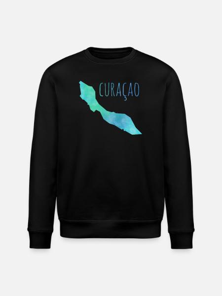 Curacao - Stanley/Stella ROLLER Unisex Organic Sweatshirt - black