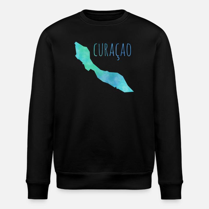 Curacao - Stanley/Stella Unisex Bio-Sweatshirt ROLLER - Schwarz