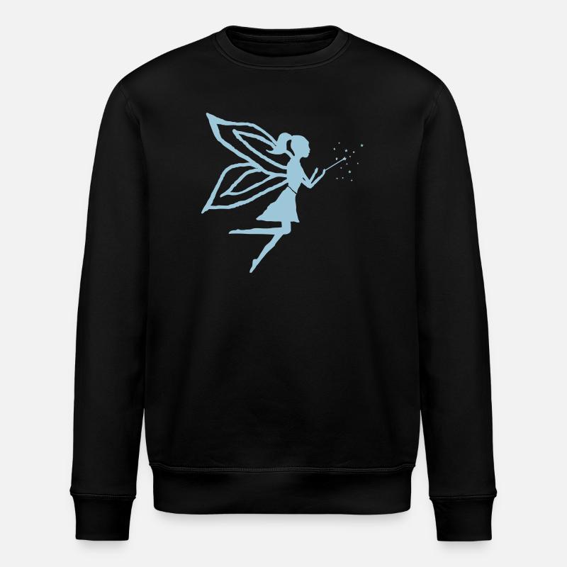 Little elf - Stanley/Stella ROLLER Unisex Organic Sweatshirt - black
