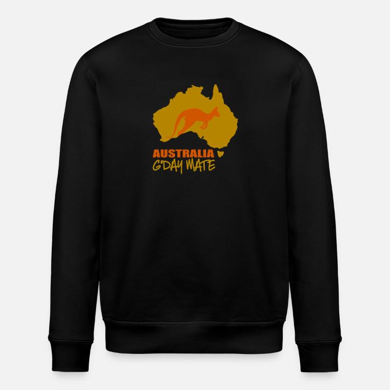 Australia - Stanley/Stella ROLLER Unisex Organic Sweatshirt - black