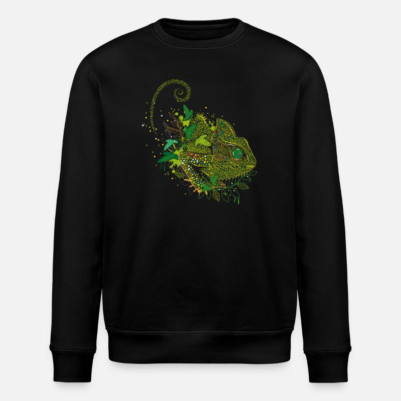 un caméléon - Sweat bio ROLLER Stanley/Stella Unisexe - noir