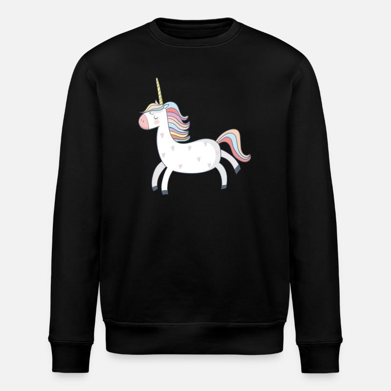 Licorne - Sweat bio ROLLER Stanley/Stella Unisexe - noir