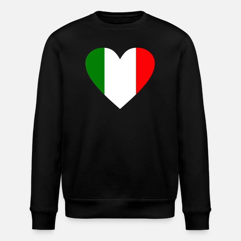 Italie - Sweat bio ROLLER Stanley/Stella Unisexe - noir