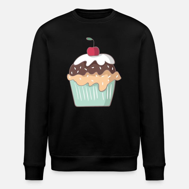 Cupcake - Stanley/Stella Unisex Bio-Sweatshirt ROLLER - Schwarz