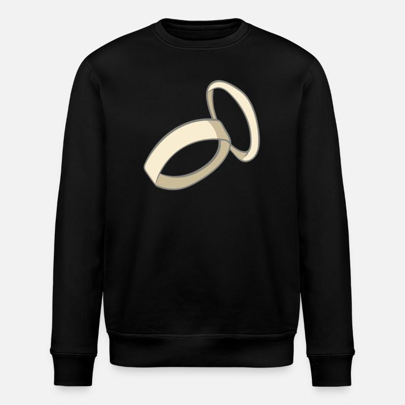 wedding - Stanley/Stella ROLLER Unisex Organic Sweatshirt - black