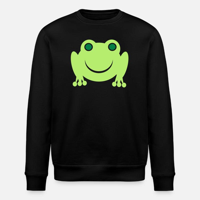 Frosch - Sweat bio ROLLER Stanley/Stella Unisexe - noir