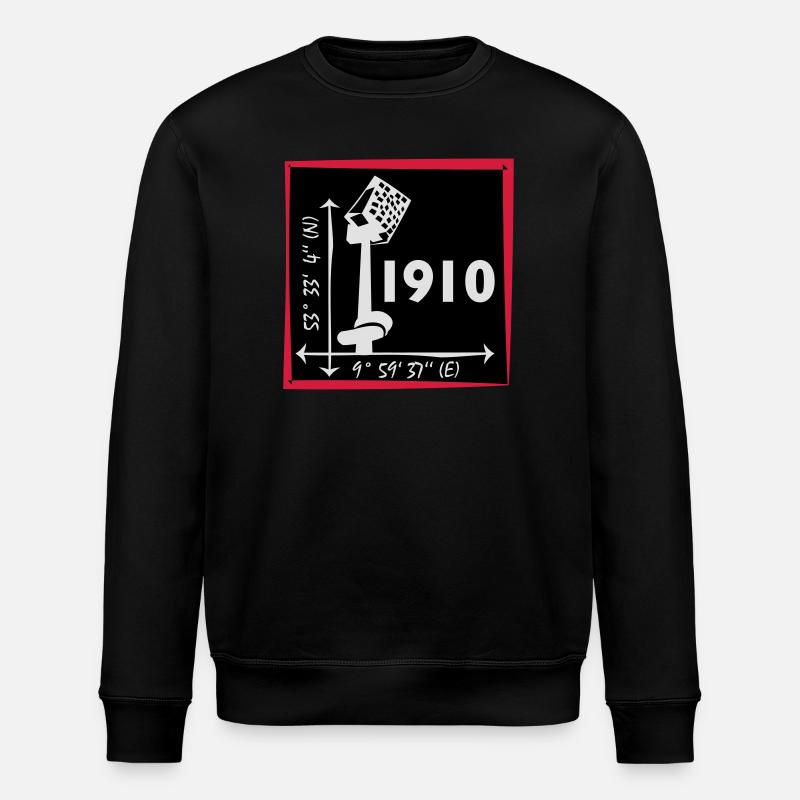 St. Pauli 1910 - Stanley/Stella Unisex Bio-Sweatshirt ROLLER - Schwarz