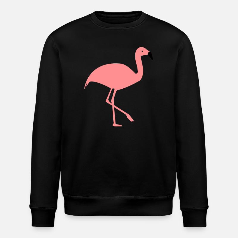 Flamingo - Sweat bio ROLLER Stanley/Stella Unisexe - noir