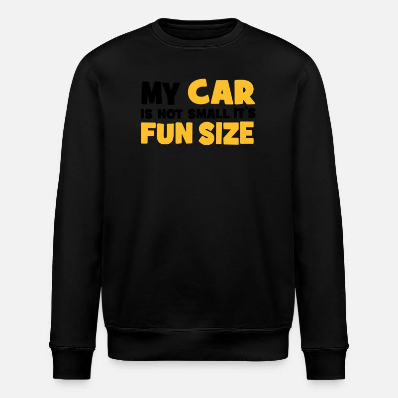 Small car - Sweat bio ROLLER Stanley/Stella Unisexe - noir