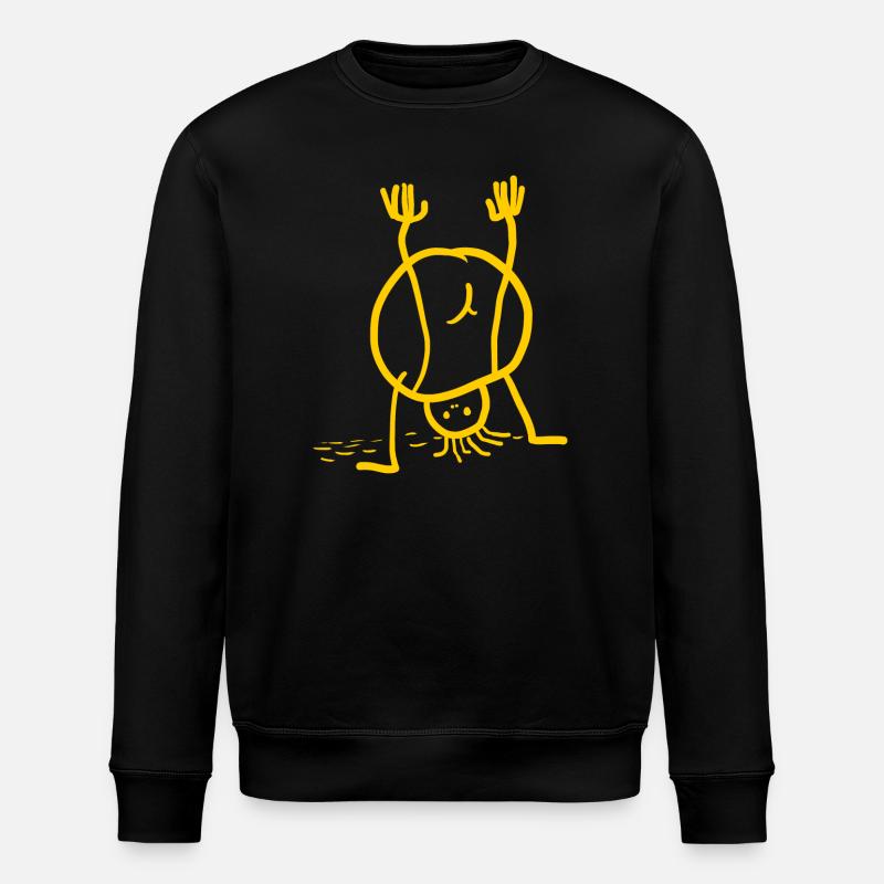 Furz - Stanley/Stella Unisex Bio-Sweatshirt ROLLER - Schwarz