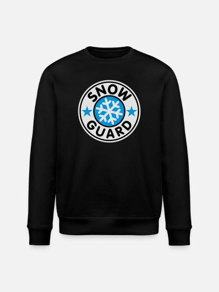 Snow Guard | Schnee Wache - Stanley/Stella ROLLER Unisex Organic Sweatshirt - black