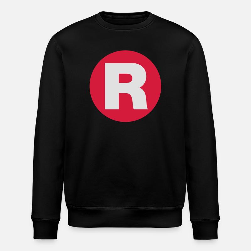 Registriert - Stanley/Stella Unisex Bio-Sweatshirt ROLLER - Schwarz