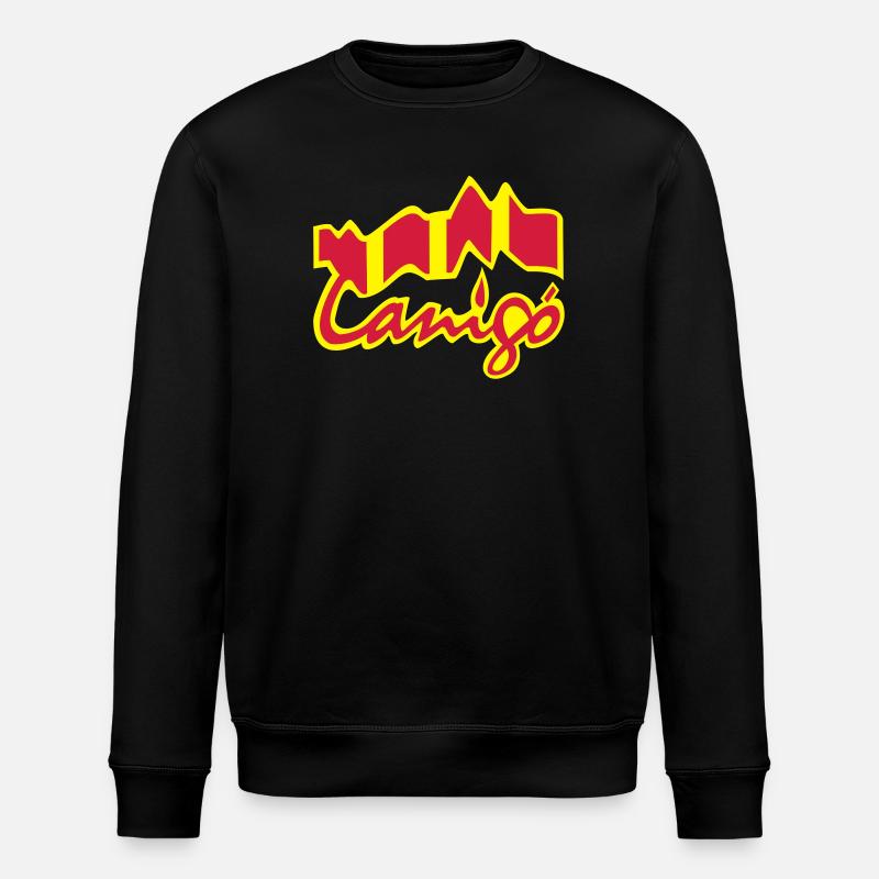 canigo canigou - Stanley/Stella Unisex Bio-Sweatshirt ROLLER - Schwarz