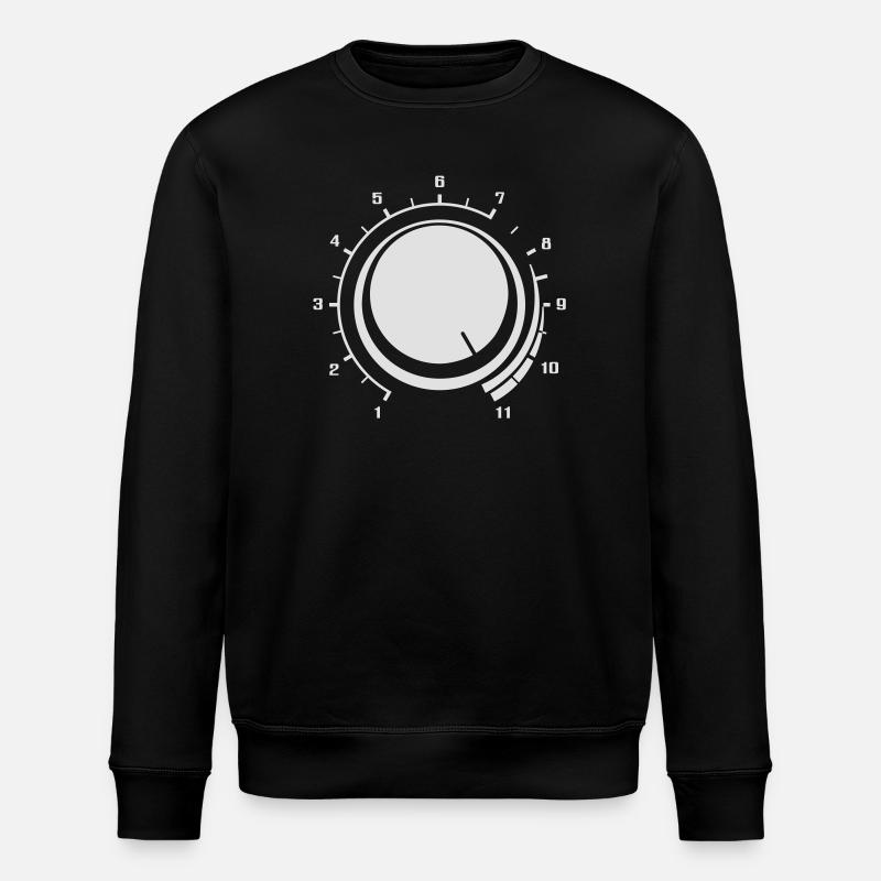 Volume Up - Stanley/Stella ROLLER Unisex Organic Sweatshirt - black