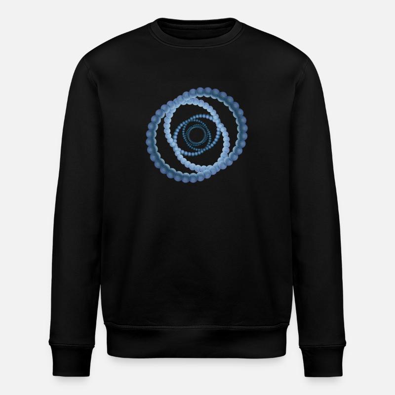 atom - cellular eight - Stanley/Stella Unisex Bio-Sweatshirt ROLLER - Schwarz
