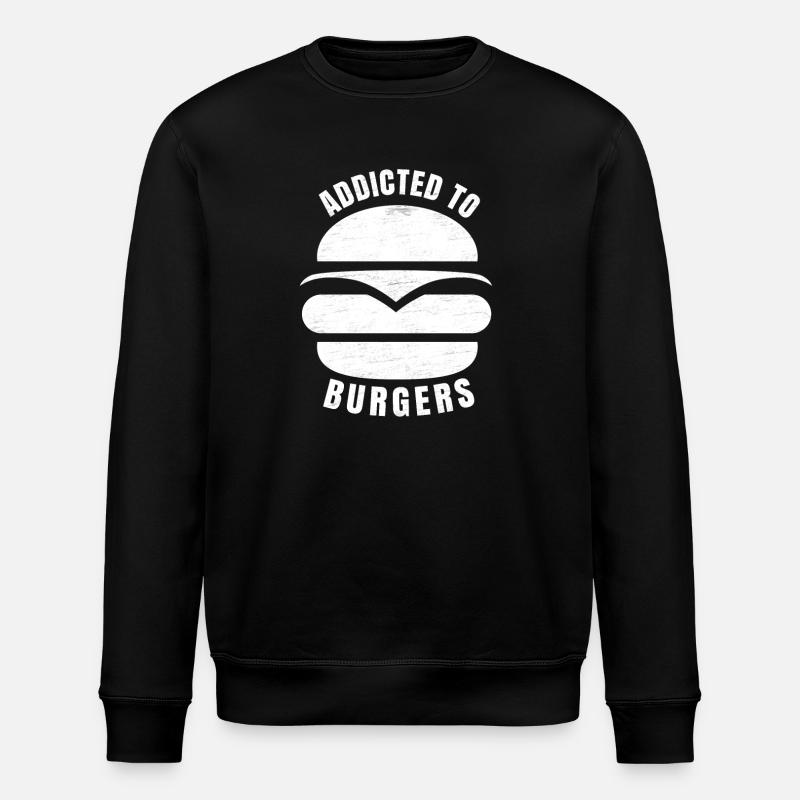 Süchtig nach Bürgern - Stanley/Stella Unisex Bio-Sweatshirt ROLLER - Schwarz
