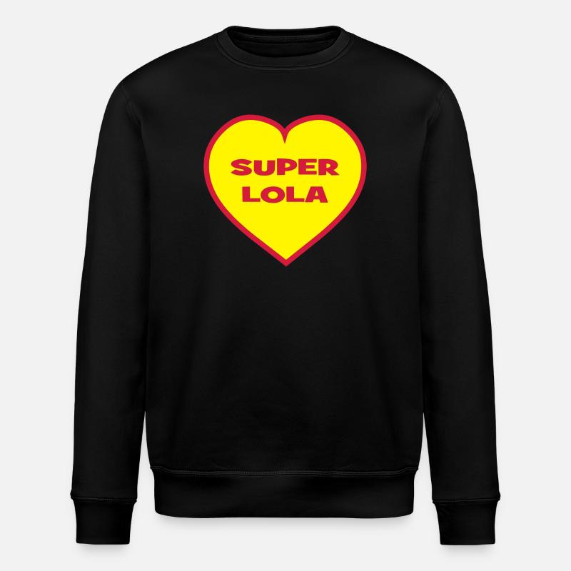 Super Lola - Sweat bio ROLLER Stanley/Stella Unisexe - noir