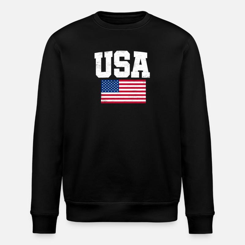 États-Unis - Sweat bio ROLLER Stanley/Stella Unisexe - noir