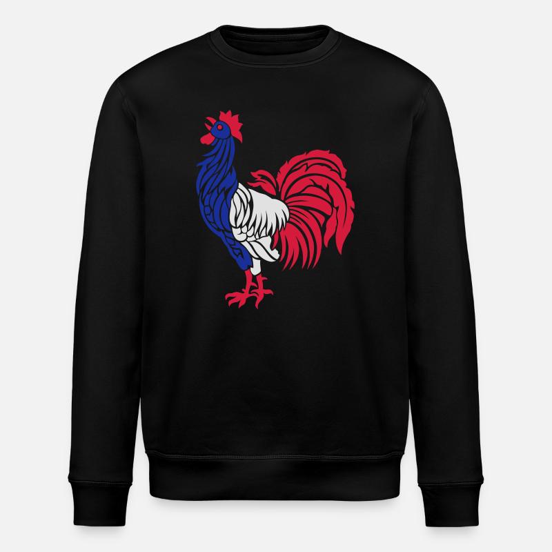 coq flexo - Sweat bio ROLLER Stanley/Stella Unisexe - noir