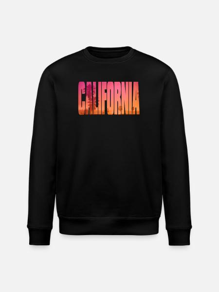california - Stanley/Stella ROLLER Unisex Organic Sweatshirt - black