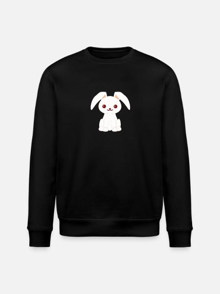 Rabbit Bunny Rabbit Bunny Rabbit - Stanley/Stella ROLLER Unisex Organic Sweatshirt - black