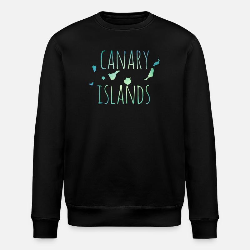 Canary Islands - Stanley/Stella Unisex Bio-Sweatshirt ROLLER - Schwarz