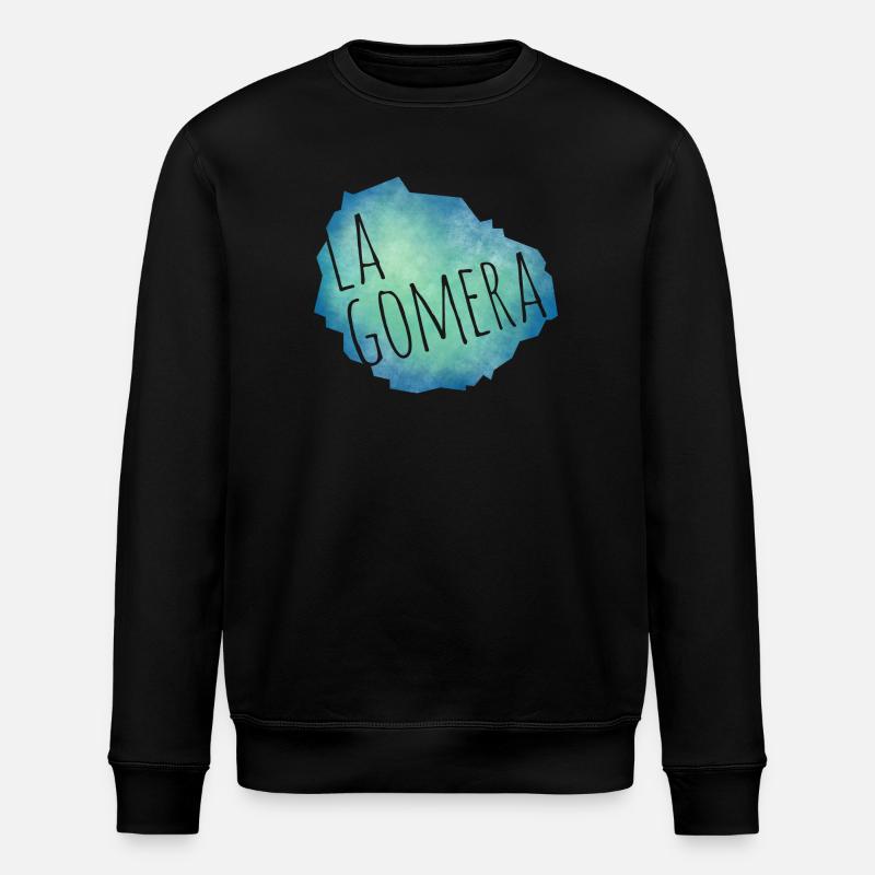 La Gomera - Stanley/Stella Unisex Bio-Sweatshirt ROLLER - Schwarz