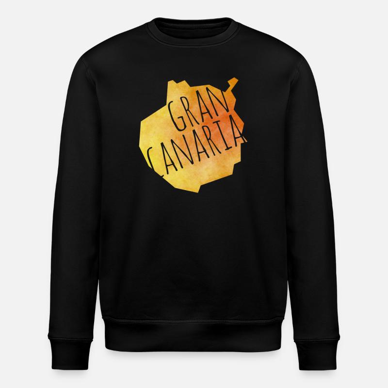 Gran Canaria - Stanley/Stella Unisex Bio-Sweatshirt ROLLER - Schwarz