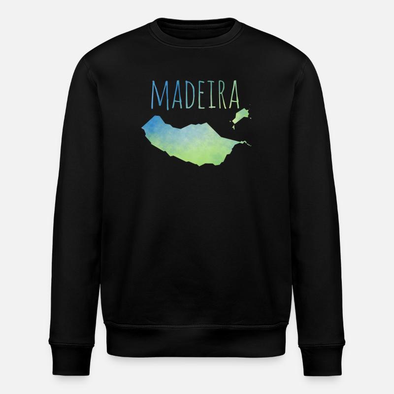 Madeira - Stanley/Stella Unisex Bio-Sweatshirt ROLLER - Schwarz