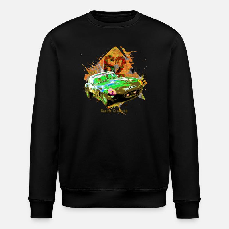 Rallye Classico62 - Stanley/Stella Unisex Bio-Sweatshirt ROLLER - Schwarz