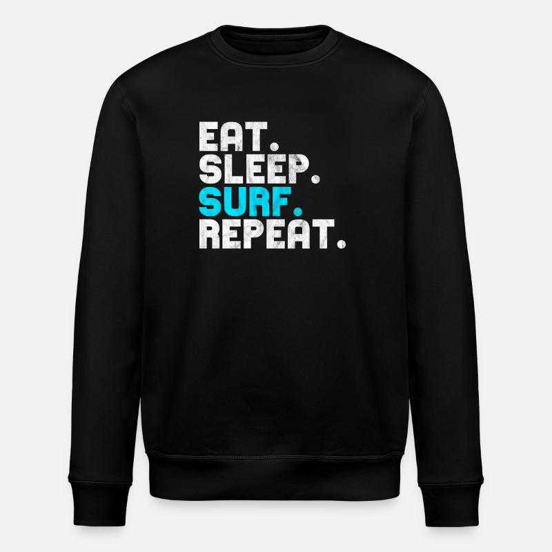 Surf - Surf - Surfeurs - Sweat bio ROLLER Stanley/Stella Unisexe - noir