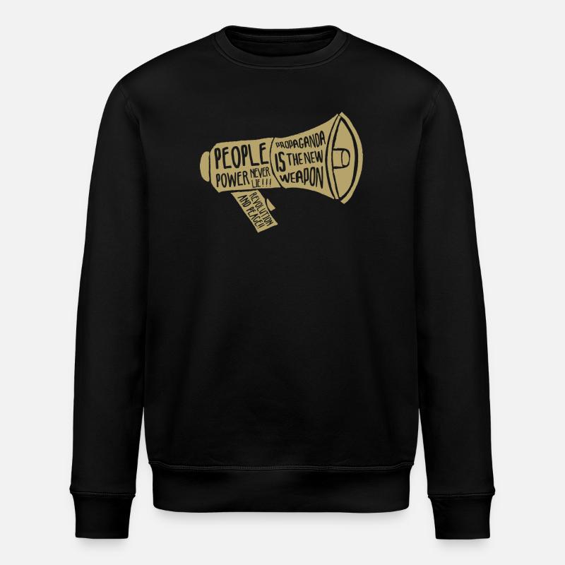 Propaganda! - Stanley/Stella ROLLER Unisex Organic Sweatshirt - black
