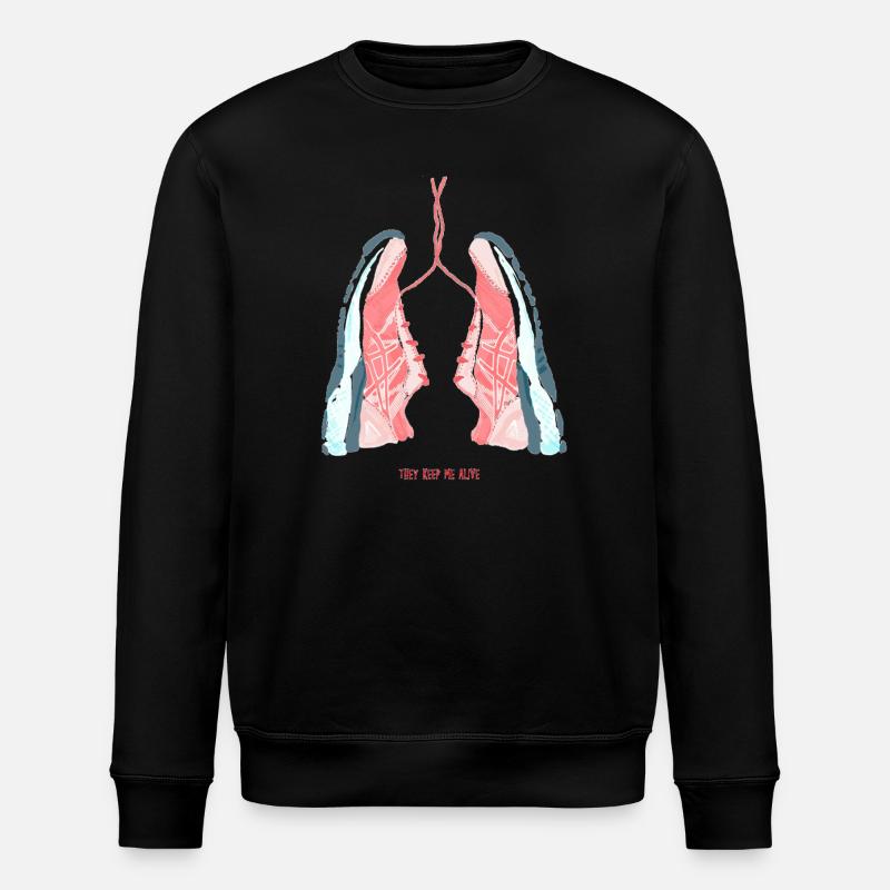 amoureux de la course - Sweat bio ROLLER Stanley/Stella Unisexe - noir