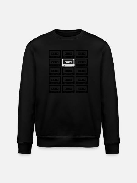tapes - big bang theory - Stanley/Stella ROLLER Unisex Organic Sweatshirt - black
