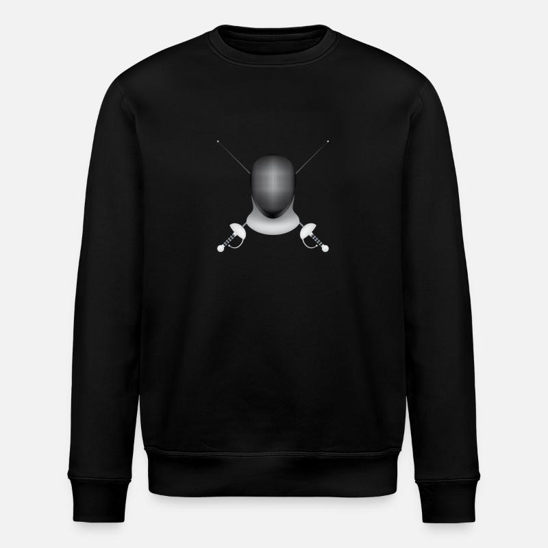Fencing - Stanley/Stella ROLLER Unisex Organic Sweatshirt - black