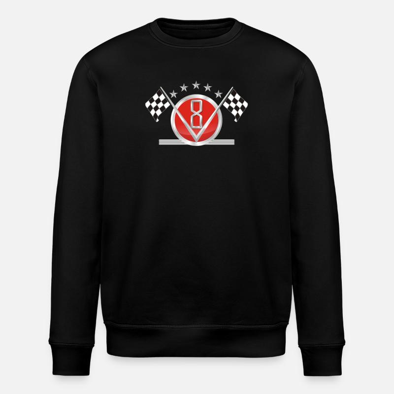 V8 - Stanley/Stella Unisex Bio-Sweatshirt ROLLER - Schwarz