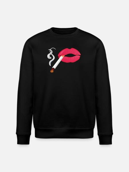 Smoker - Stanley/Stella ROLLER Unisex Organic Sweatshirt - black