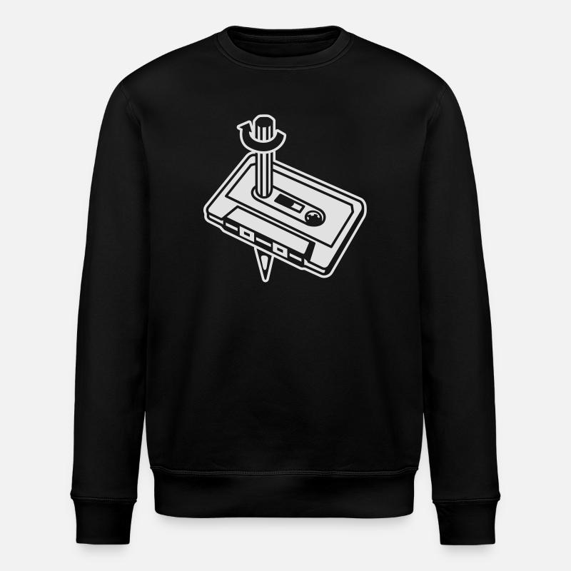 Kassette & Stift - Stanley/Stella Unisex Bio-Sweatshirt ROLLER - Schwarz