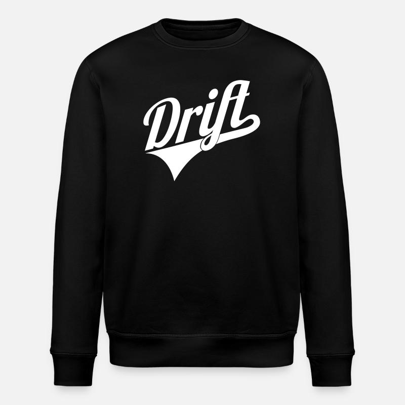 Logo de lettrage dérivé - Sweat bio ROLLER Stanley/Stella Unisexe - noir