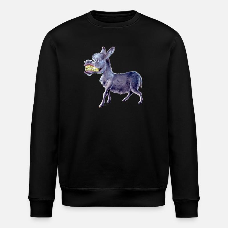 Âne Morgenstund - Sweat bio ROLLER Stanley/Stella Unisexe - noir