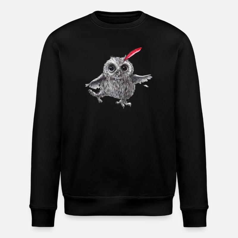 Chef Red - Happy Owl - Sweat bio ROLLER Stanley/Stella Unisexe - noir