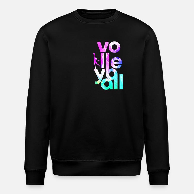 volley-ball - Sweat bio ROLLER Stanley/Stella Unisexe - noir