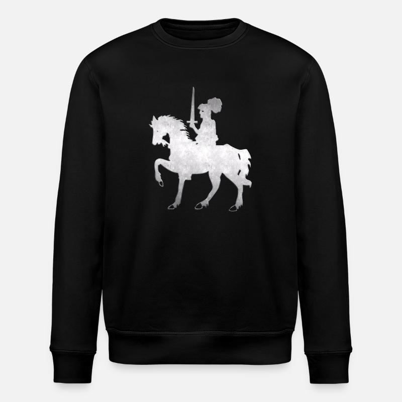caballero - Sudadera ecológica unisex ROLLER de Stanley/Stella - negro