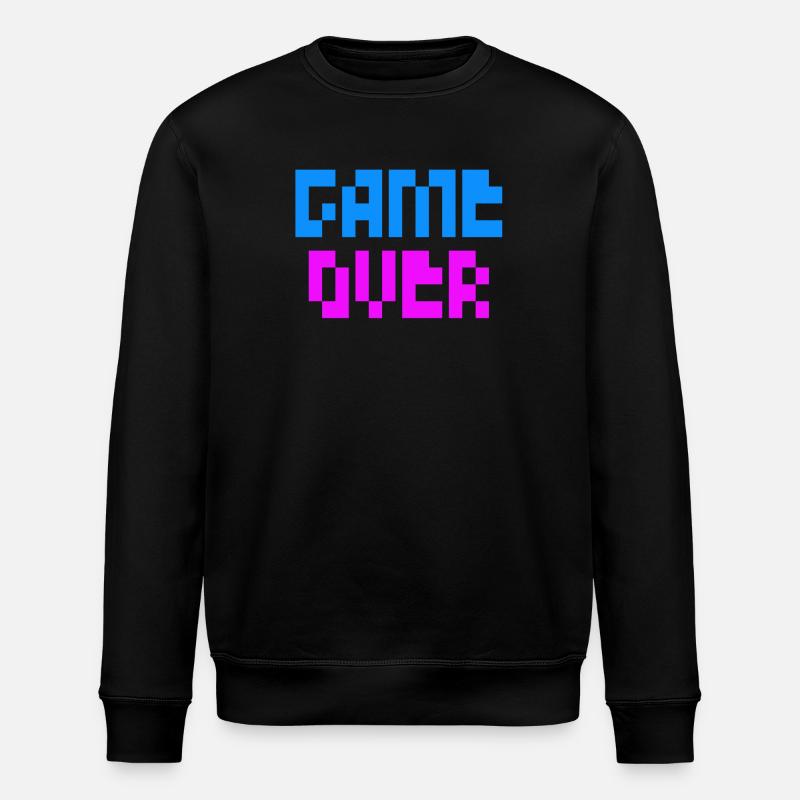 Game over - Stanley/Stella ROLLER Unisex Organic Sweatshirt - black