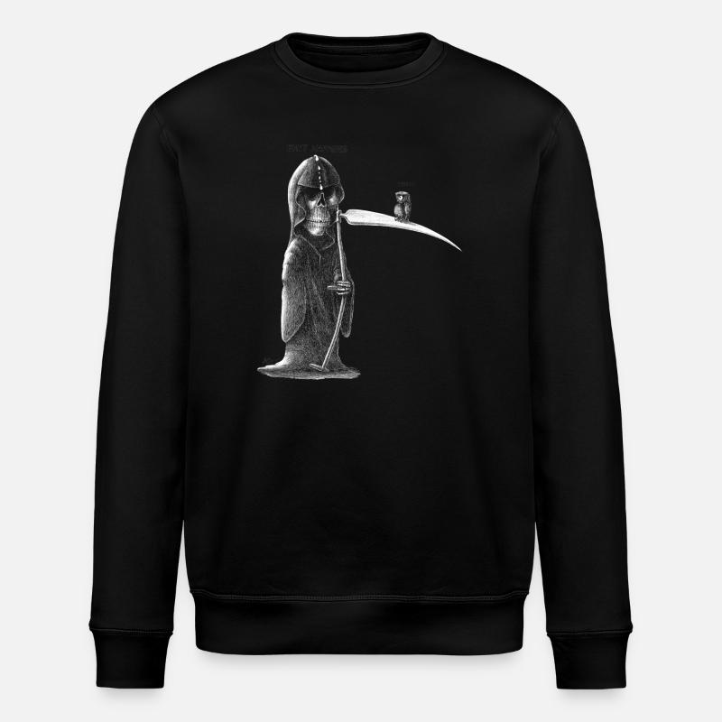 shit happens - Stanley/Stella Unisex Bio-Sweatshirt ROLLER - Schwarz