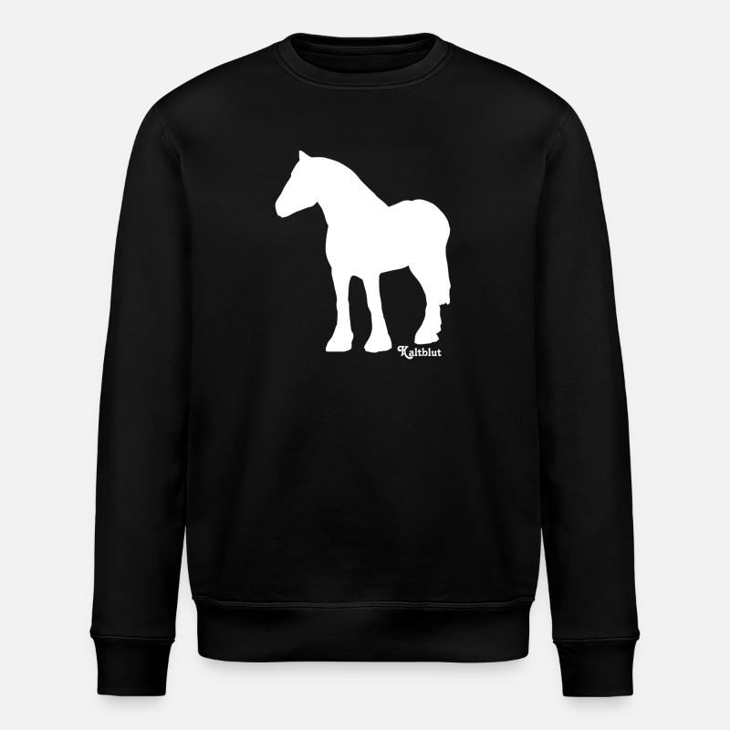 schimmel-kaltblut - Stanley/Stella Unisex Bio-Sweatshirt ROLLER - Schwarz