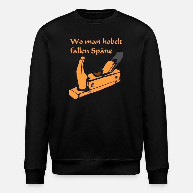 hobel werkzeug - Stanley/Stella Unisex Bio-Sweatshirt ROLLER - Schwarz