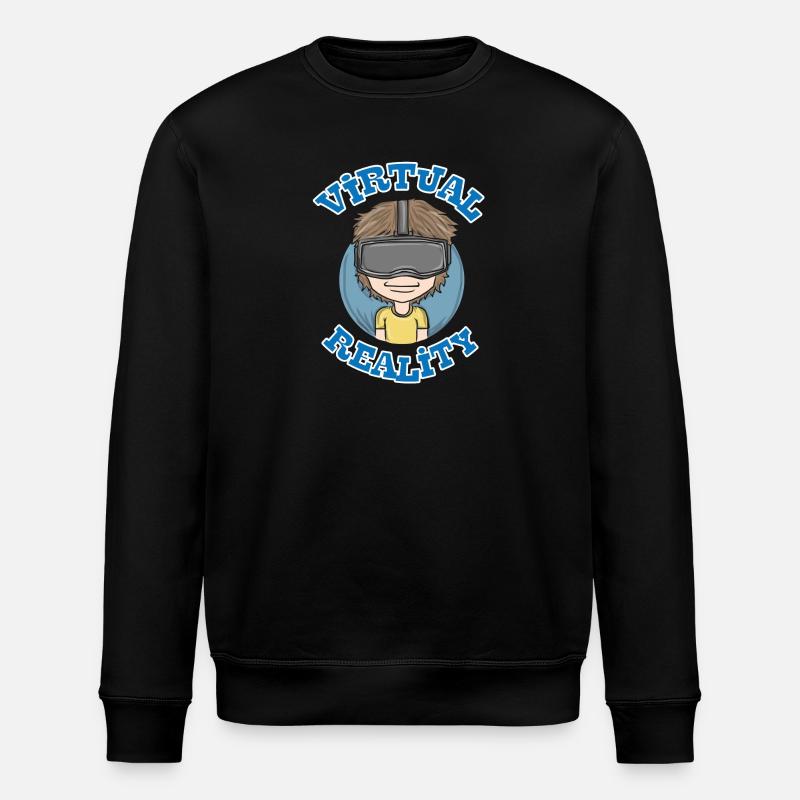 Cadeau de jeu - Sweat bio ROLLER Stanley/Stella Unisexe - noir