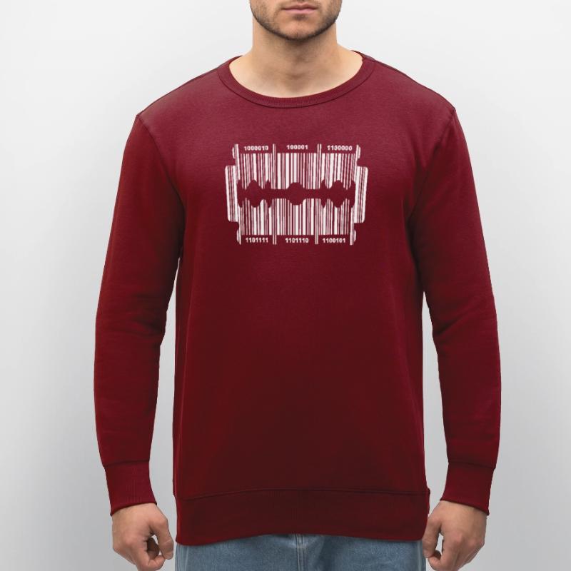 Razor blade with code Stanley/Stella ROLLER Unisex Organic Sweatshirt