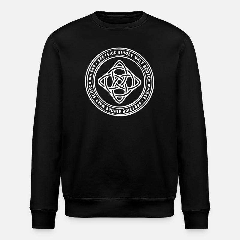 Speyside Scotch Whiskey - Whiskey Design - Stanley/Stella ROLLER Unisex Organic Sweatshirt - black